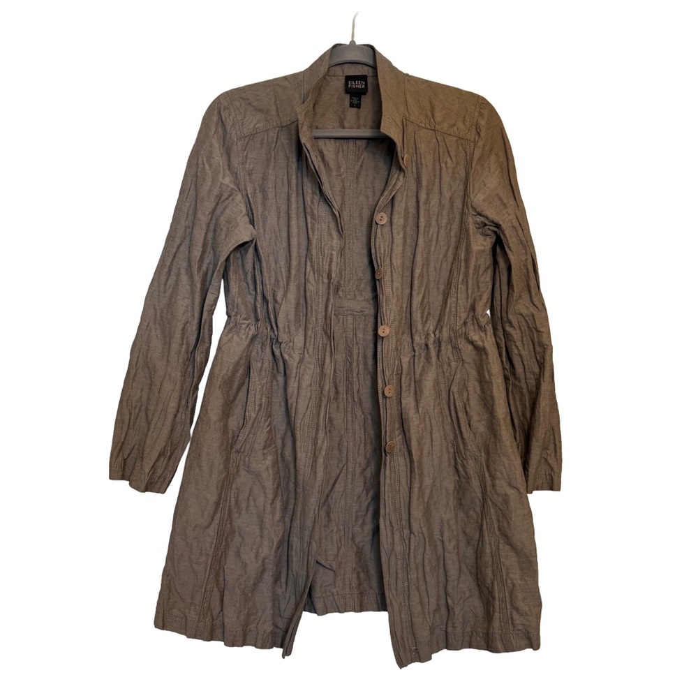 Eileen Fisher Lightweight Utility Jacket / Coat – Size Small